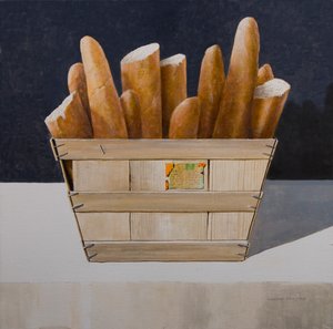 Baguettes, 2010 (कैनवास पर एक्रिलिक)